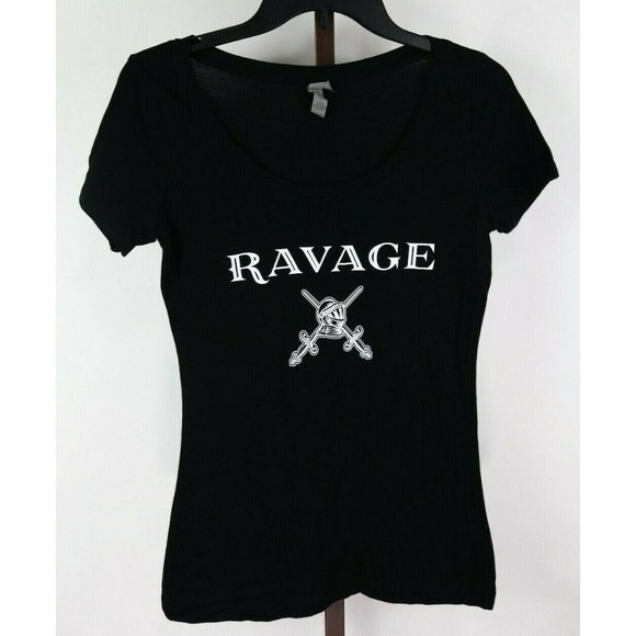 Multi Brand Juniors Black Lot 2 Graphic Short Sleeve T-Shirts Size 7-9 NWOT - Picture 2 of 5